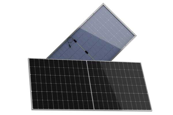 Paneles solares bifaciales